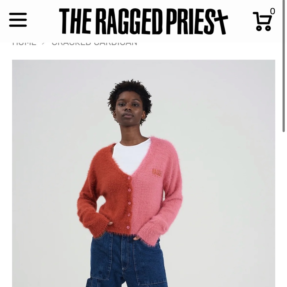 Ragged Priest Color Block Sweater - image 1